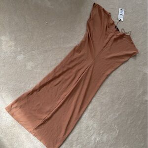 Zara Dusty Terracotta Maxi Skirt